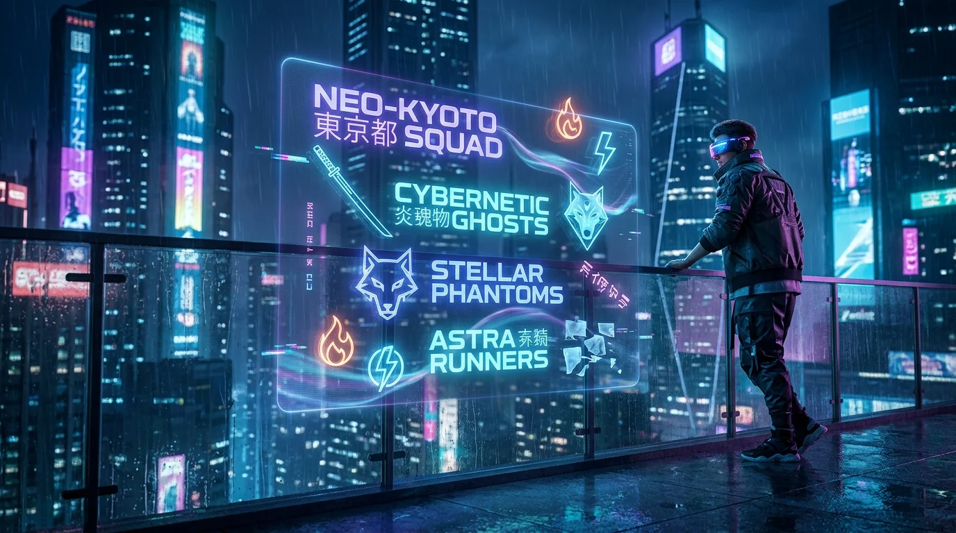 Aesthetic Anime Group Names