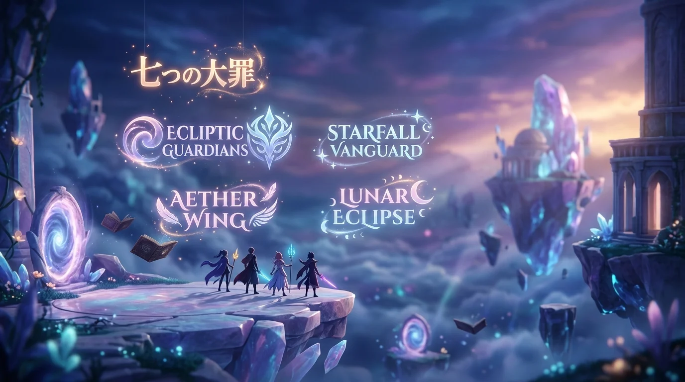 Cool Anime Group Names