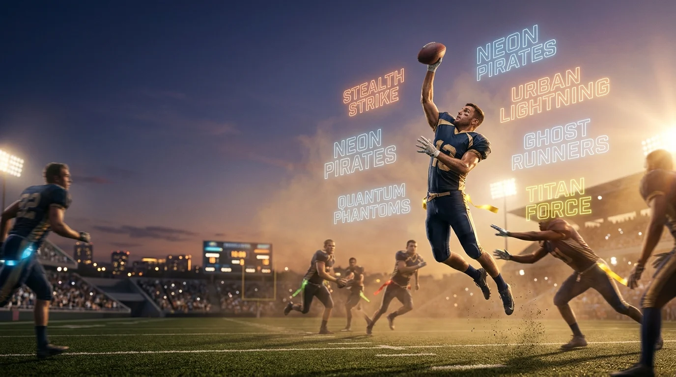 Cool Flag Football Team Names