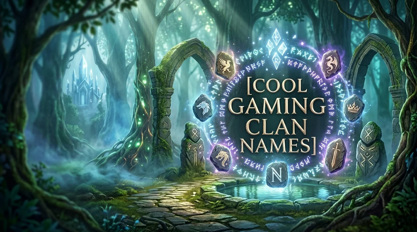 Cool Gaming Clan Names