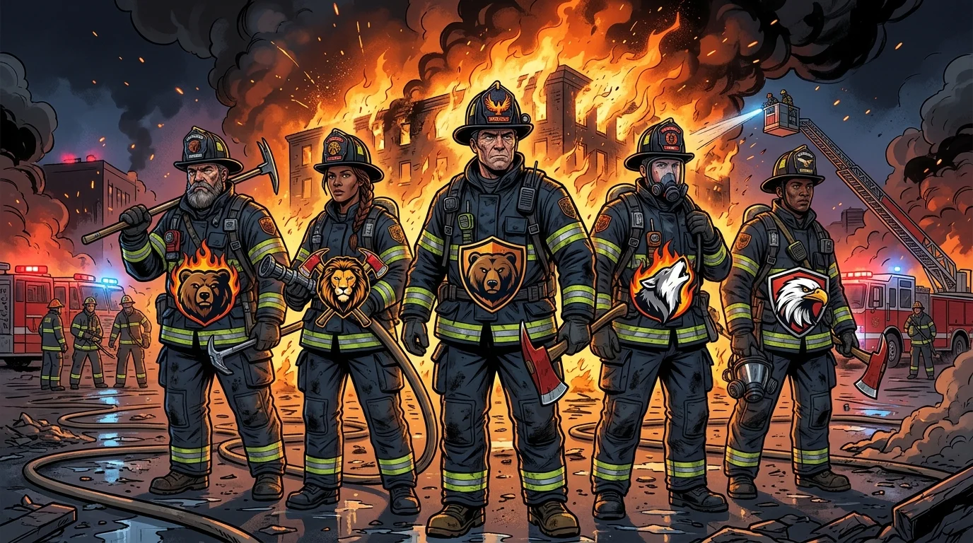 Badass Firefighting Team Names