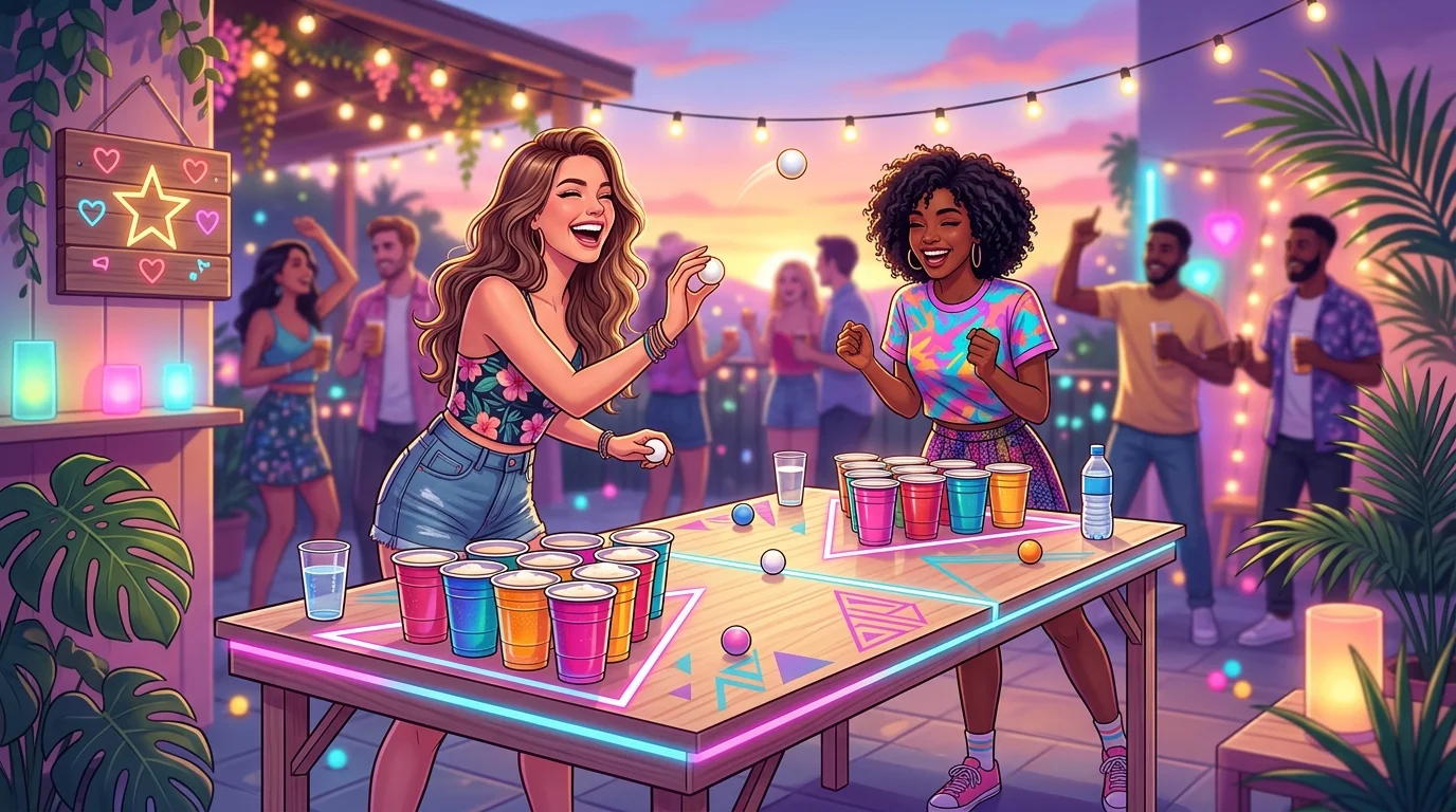 Beer Pong Team Names for Girls