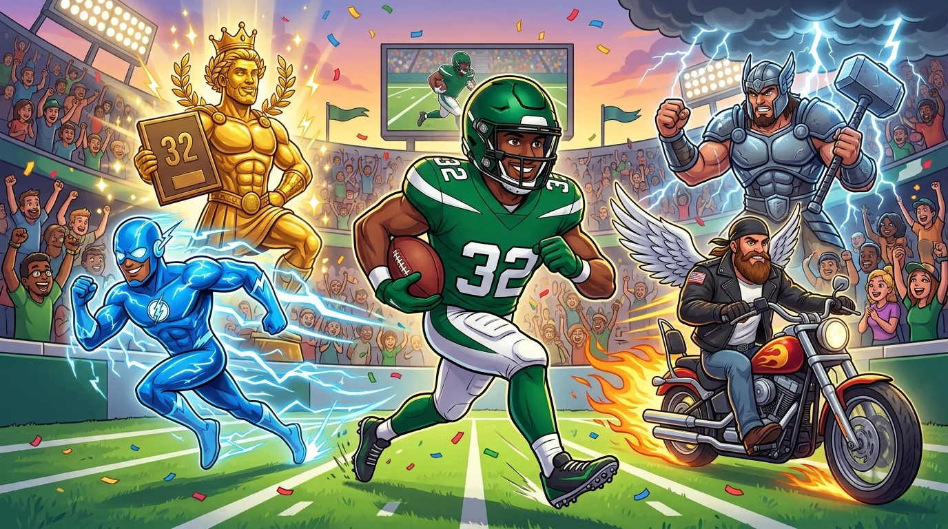 Best Breece Hall Fantasy Team Names