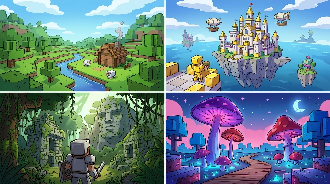 Best Minecraft World Names