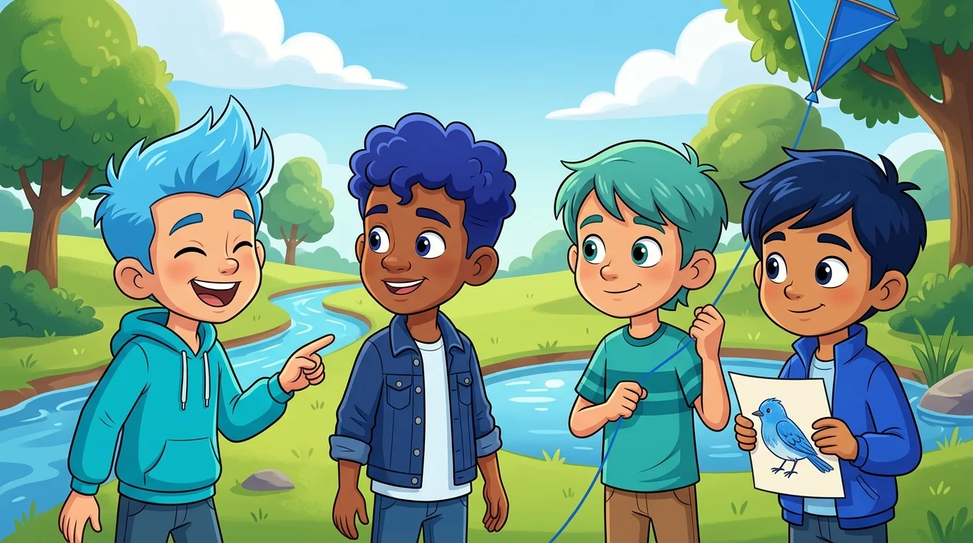 Boys' Names That Mean Blue