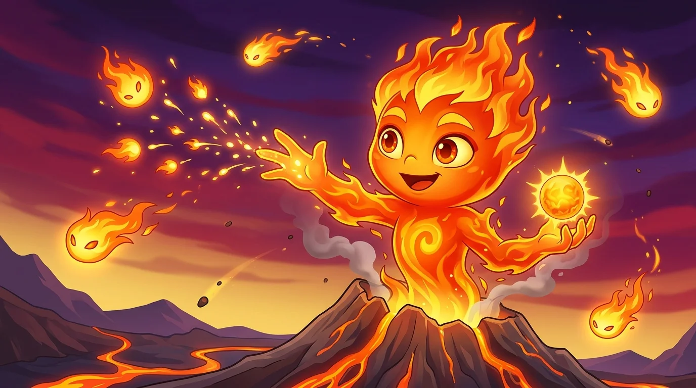 Boys' Names That Mean Fire
