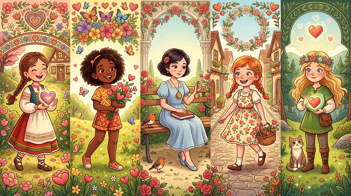 Classic Girl Names That Mean Love