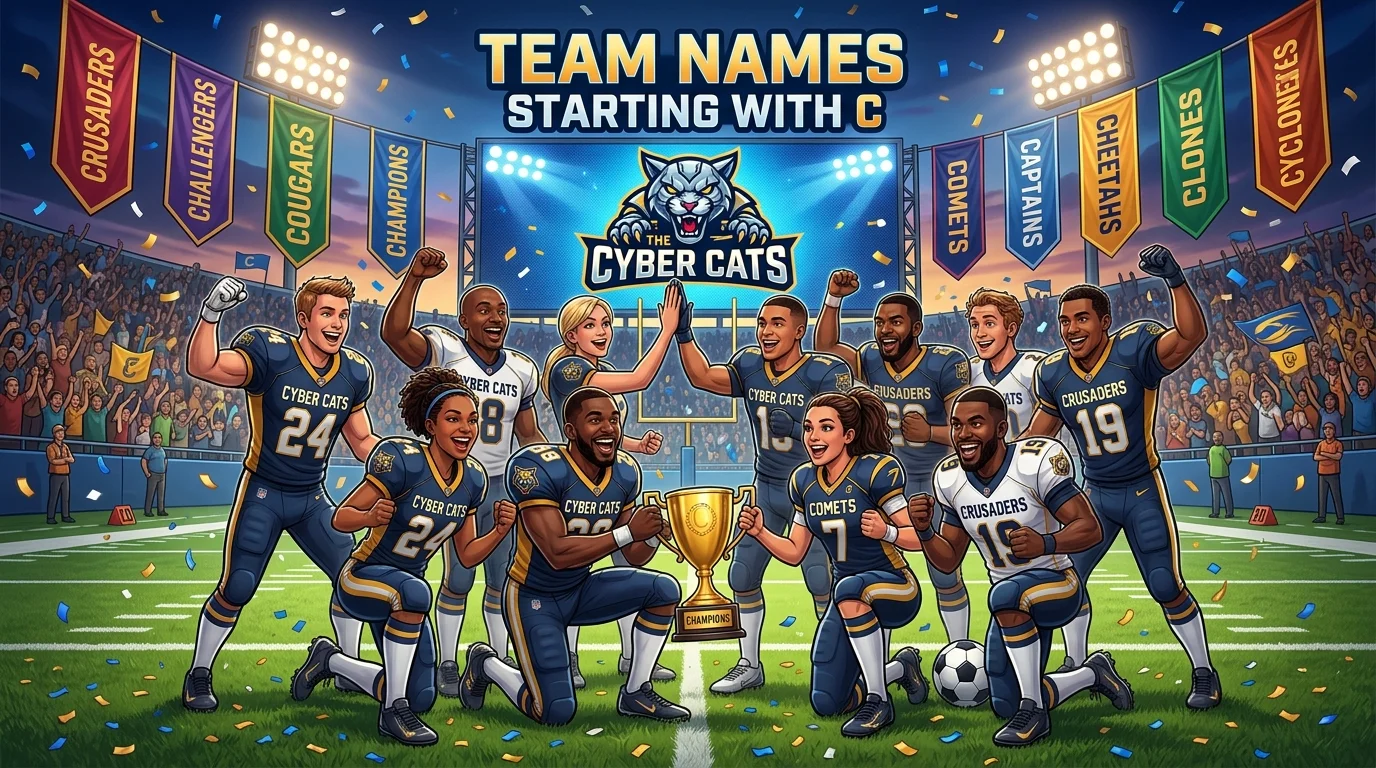 Cool Team Names Starting with C