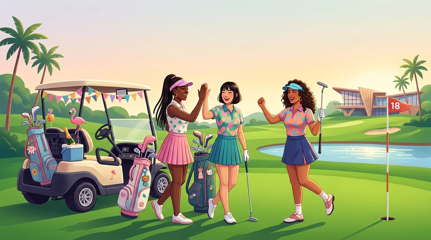Funny Golf Team Names for Ladies
