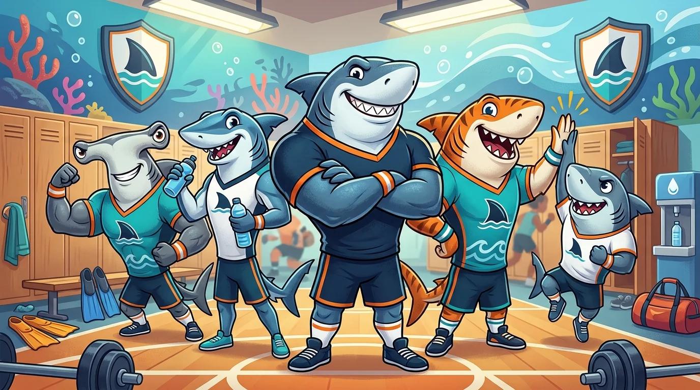 Funny Shark Team Names