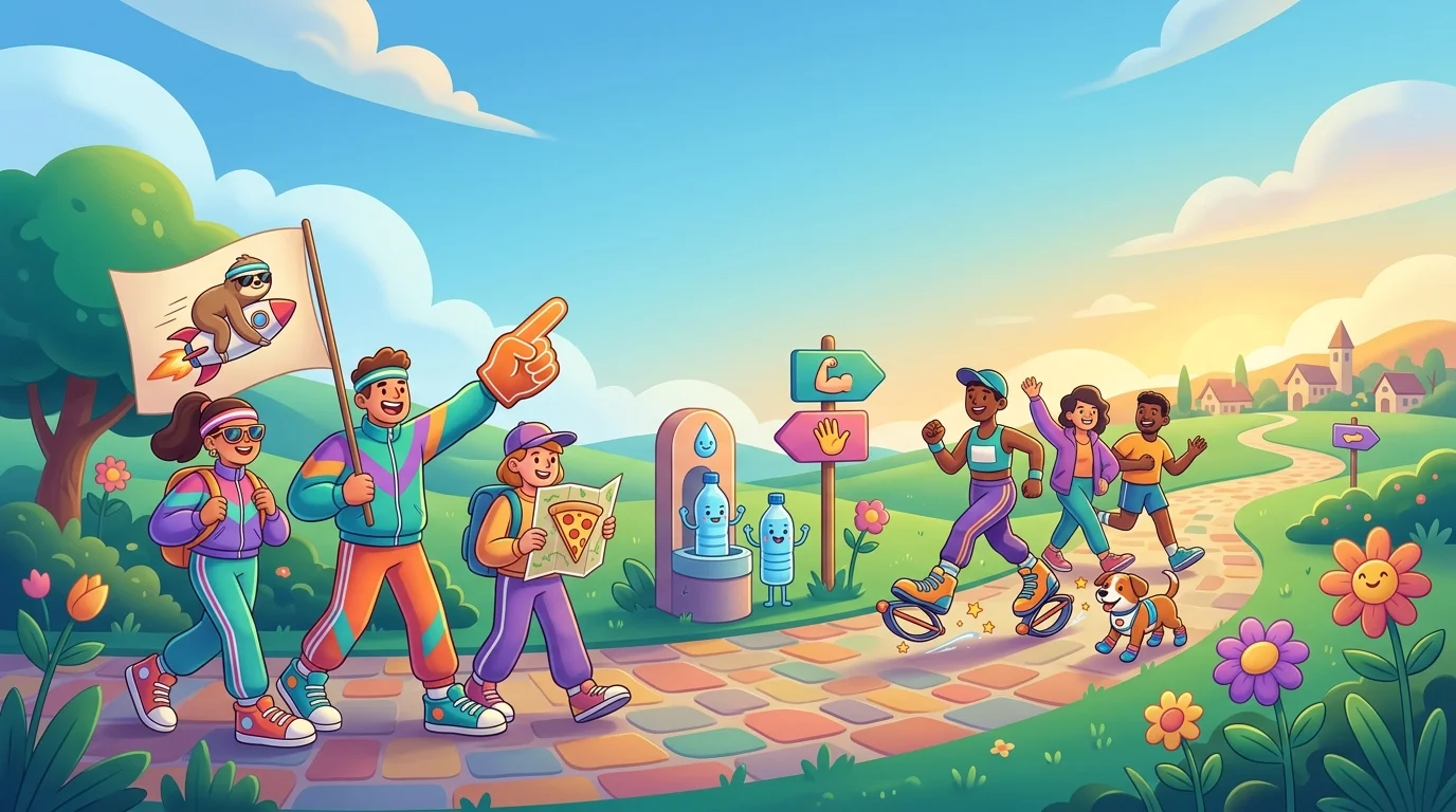 Funny Walking Team Names