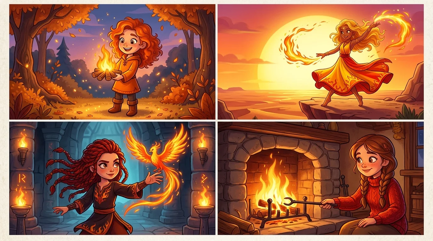Girl Names That Mean Fire