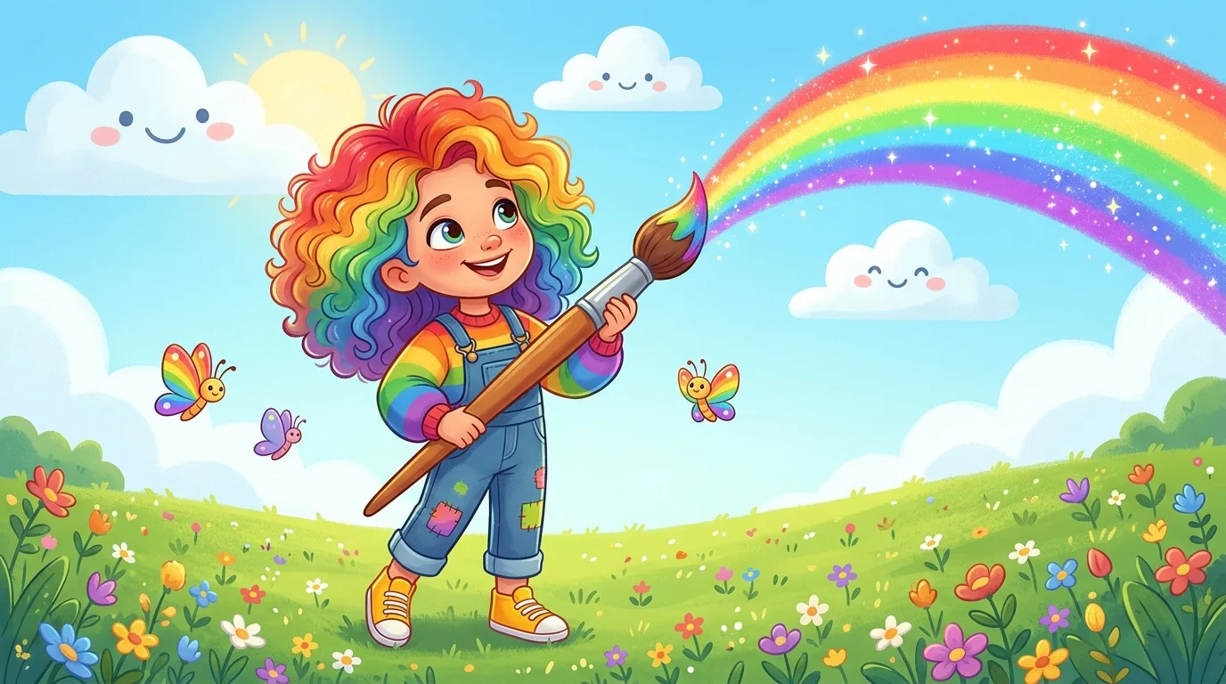 Girl Names That Mean Rainbow