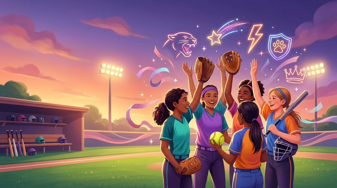 Girls Softball Team Names