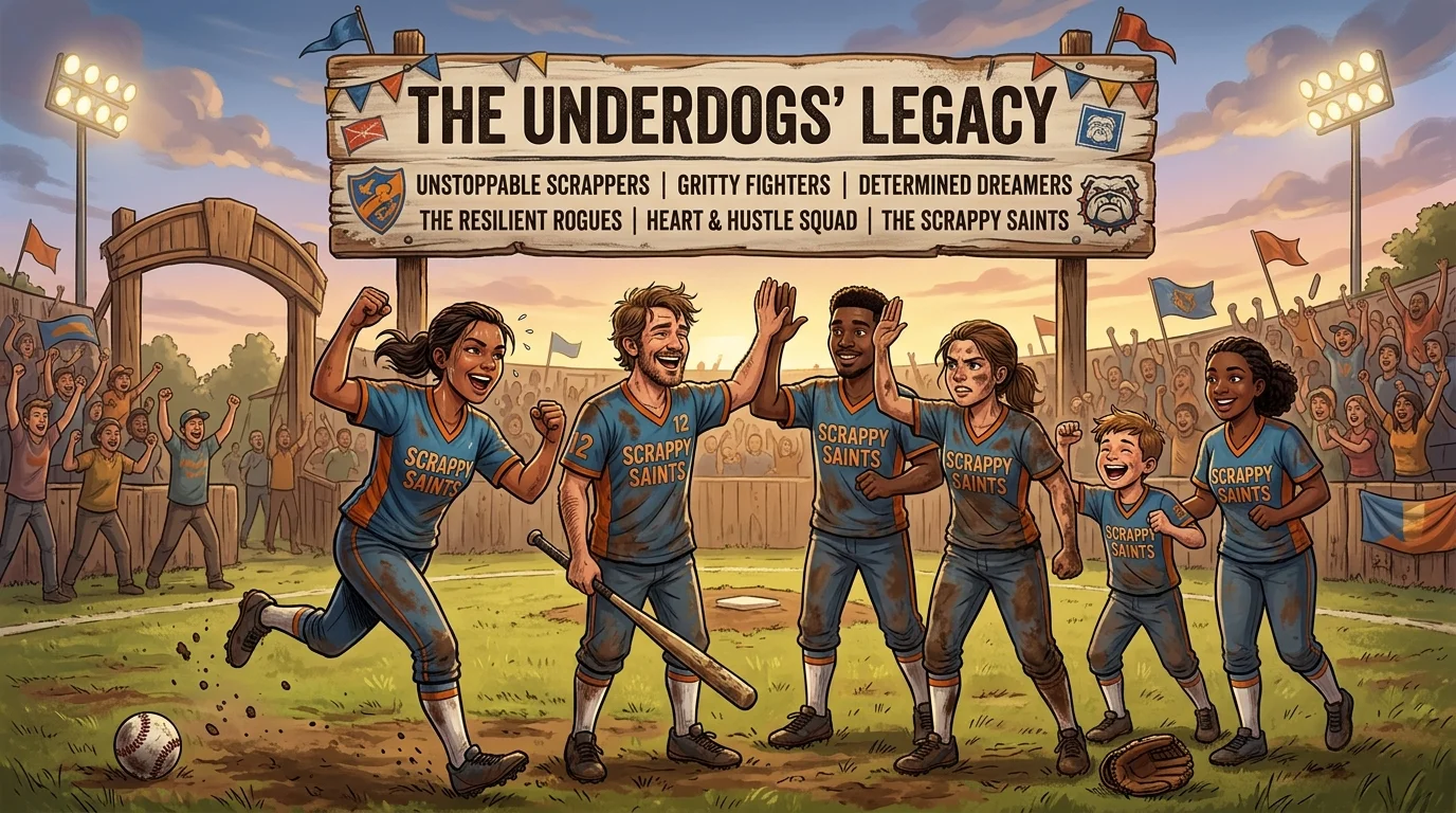 Motivational Underdog Team Names
