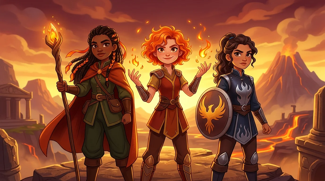 Powerful Girl Names Inspired by Fire