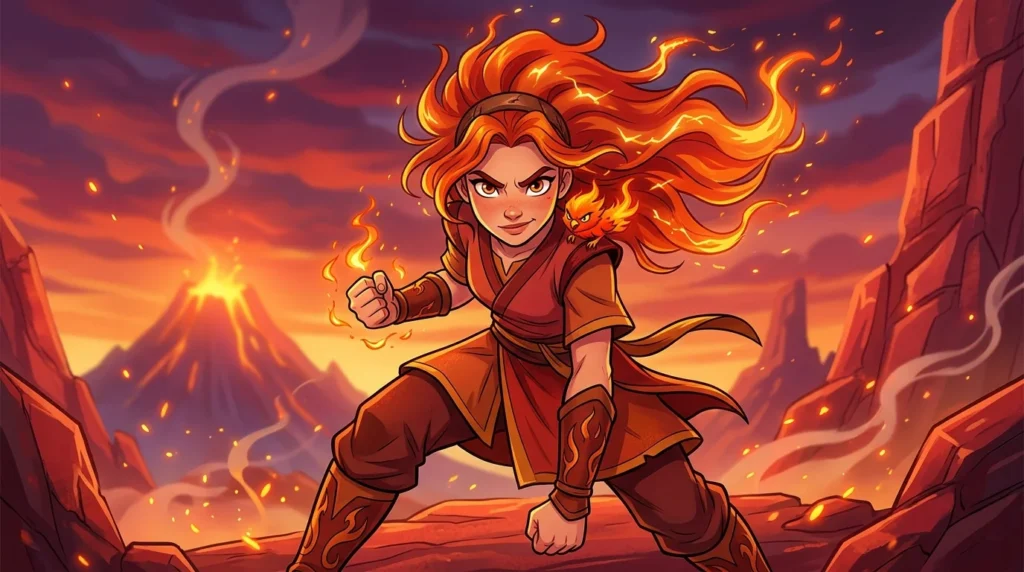 fierce fiery girl names