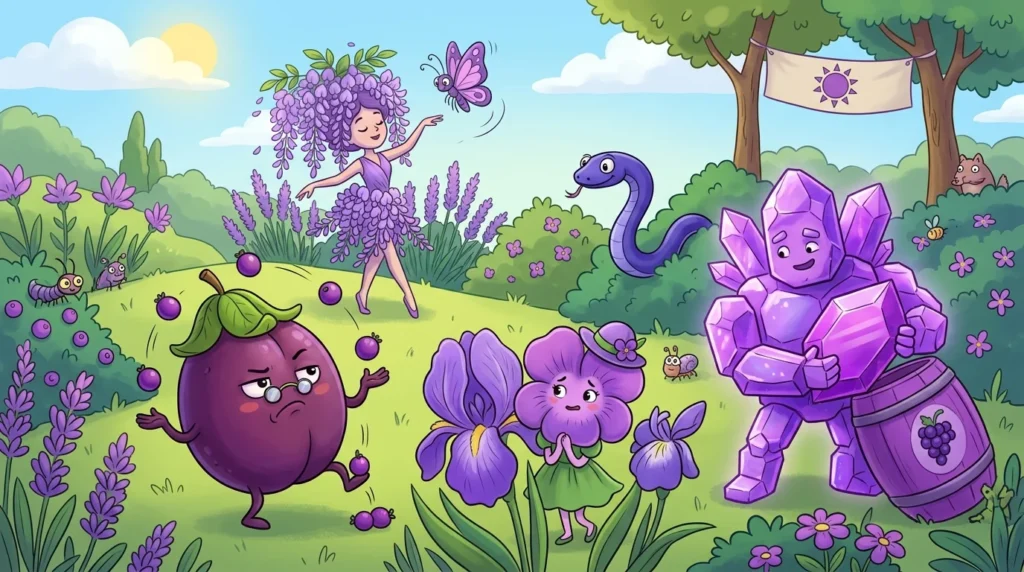 names that mean purple