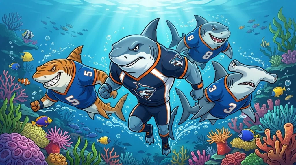 shark team names