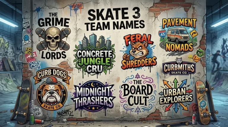 skate 3 team names