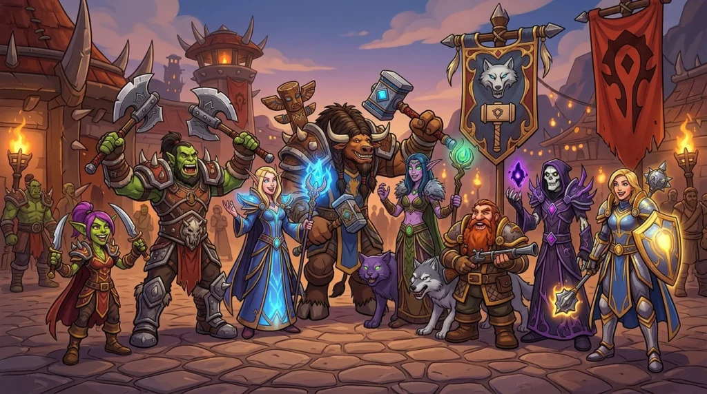 world of warcraft guild names